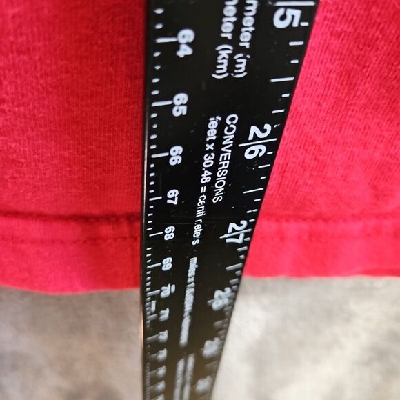 Adidas Men's Bulls NBA Lg Tshirt Basketball red cotton Hinrich #12 - Picture 6 of 12